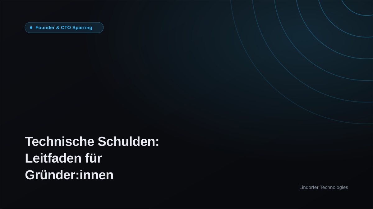Technische Schulden managen: Ein Leitfaden für nicht-technische Gründer:innen